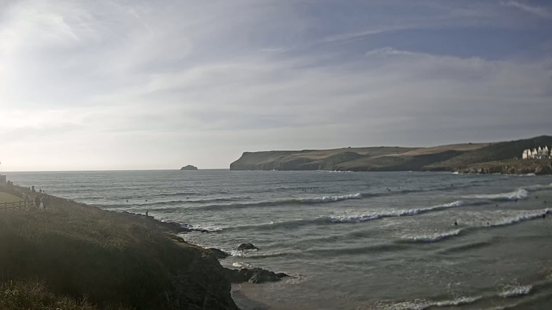 Polzeath Beach Live Cam - Polzeath, Cornwall, South West, England, United Kingdom