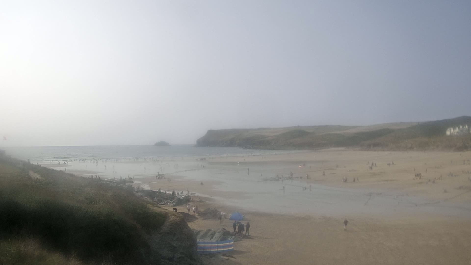 Polzeath Beach Live Cam - Polzeath, Cornwall, South West, England, United Kingdom