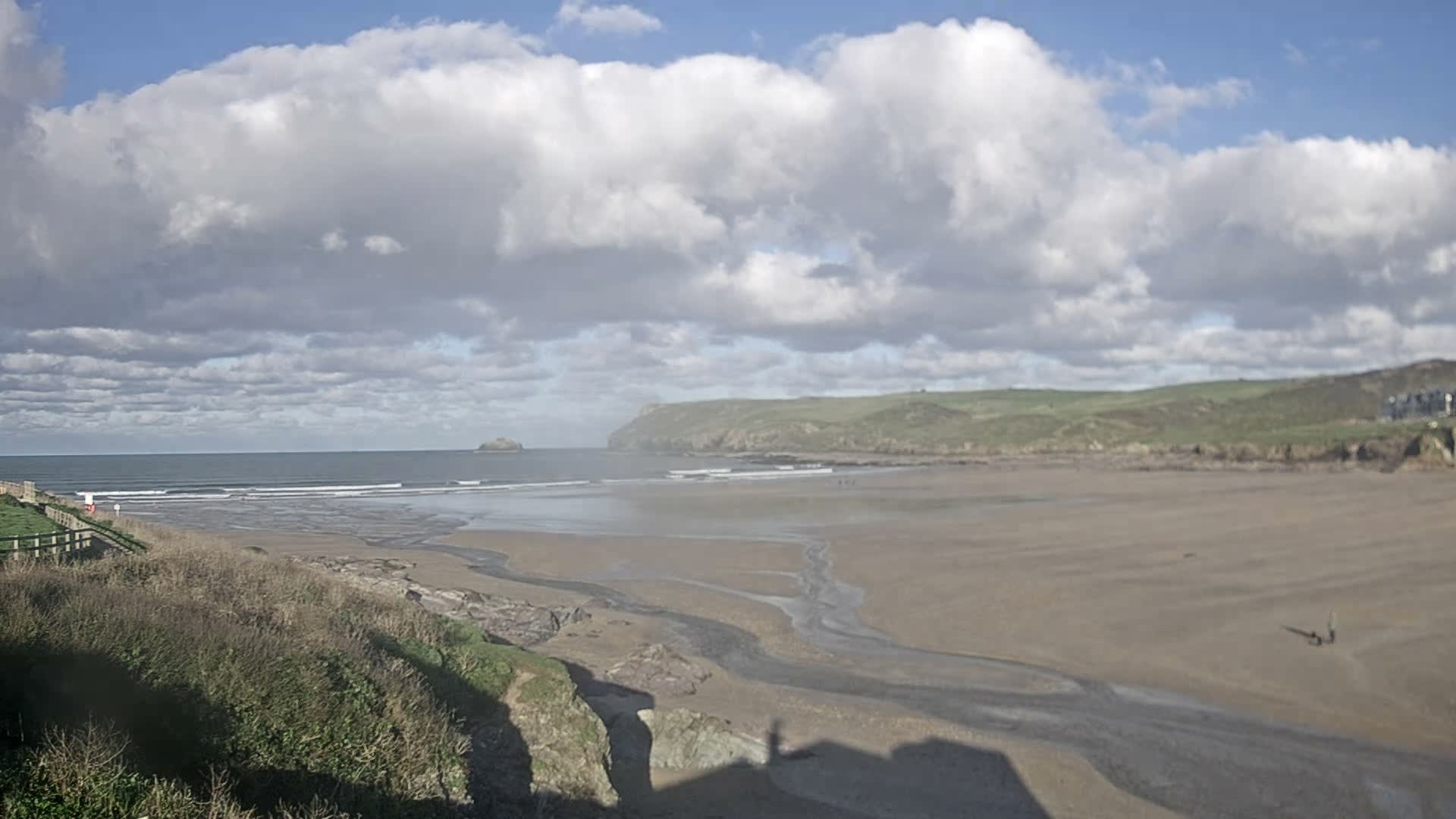 Polzeath Beach Live Cam - Polzeath, Cornwall, South West, England, United Kingdom