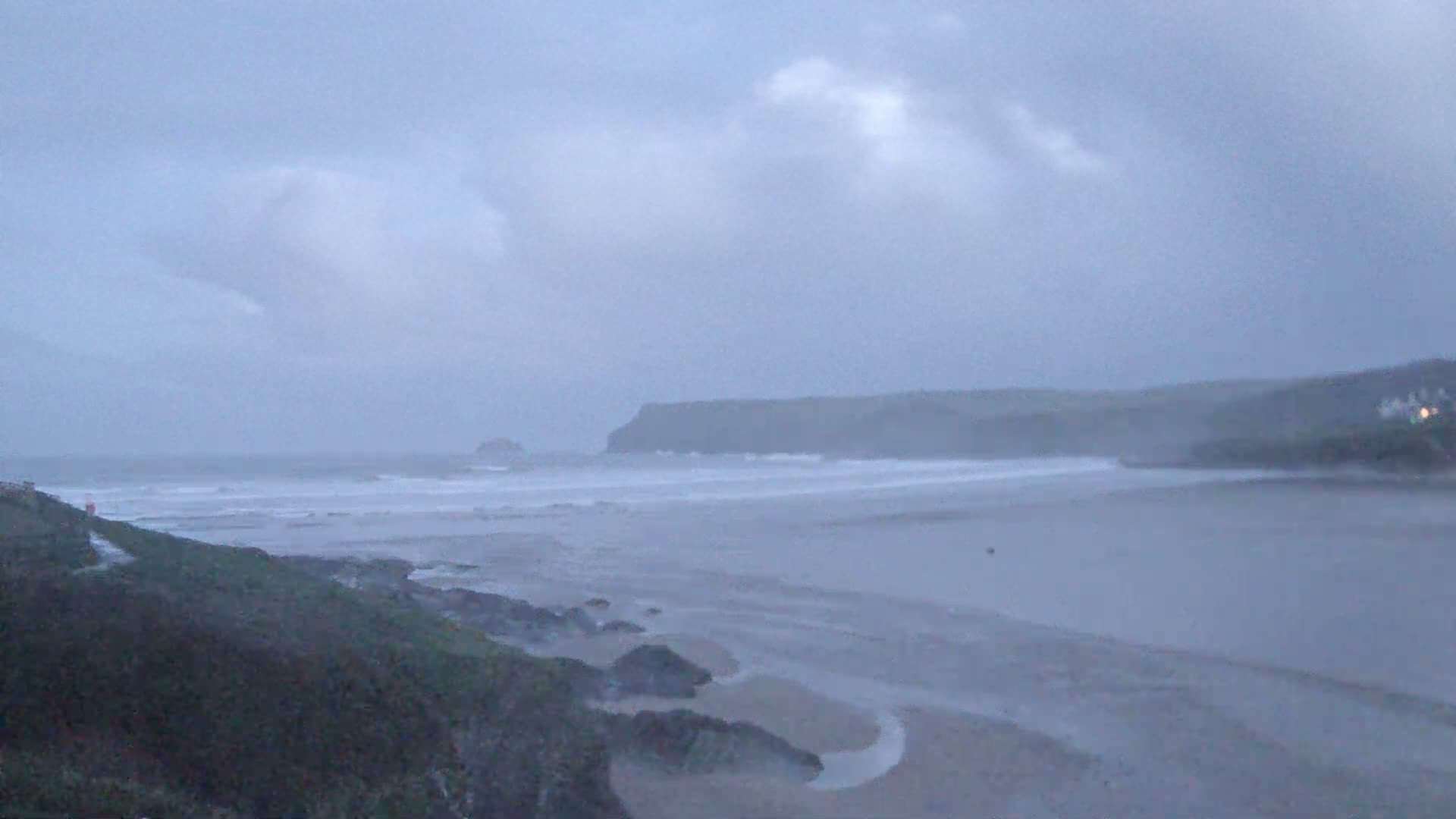 Polzeath Beach Live Cam - Polzeath, Cornwall, South West, England, United Kingdom