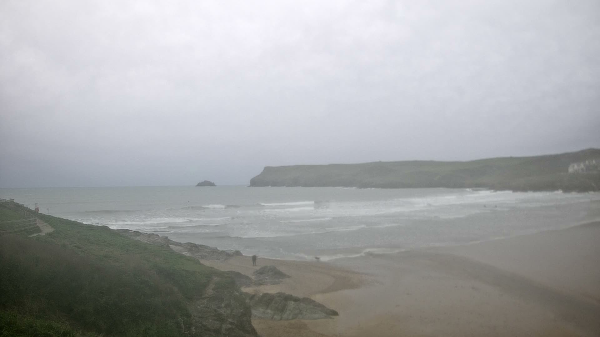 Polzeath Beach Live Cam - Polzeath, Cornwall, South West, England, United Kingdom