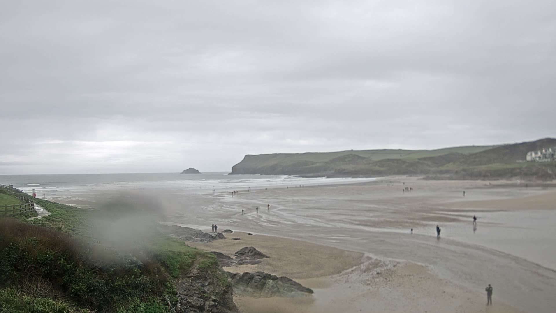 Polzeath Beach Live Cam - Polzeath, Cornwall, South West, England, United Kingdom
