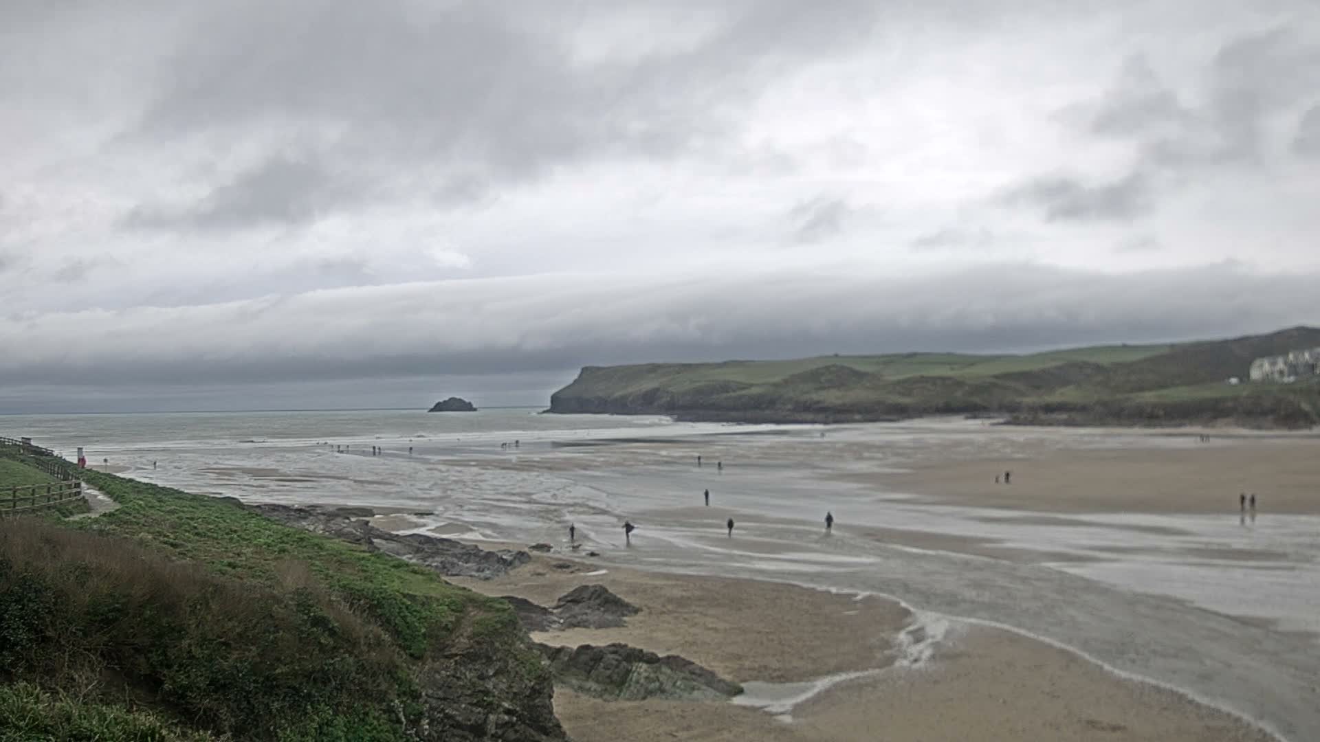 Polzeath Beach Live Cam - Polzeath, Cornwall, South West, England, United Kingdom
