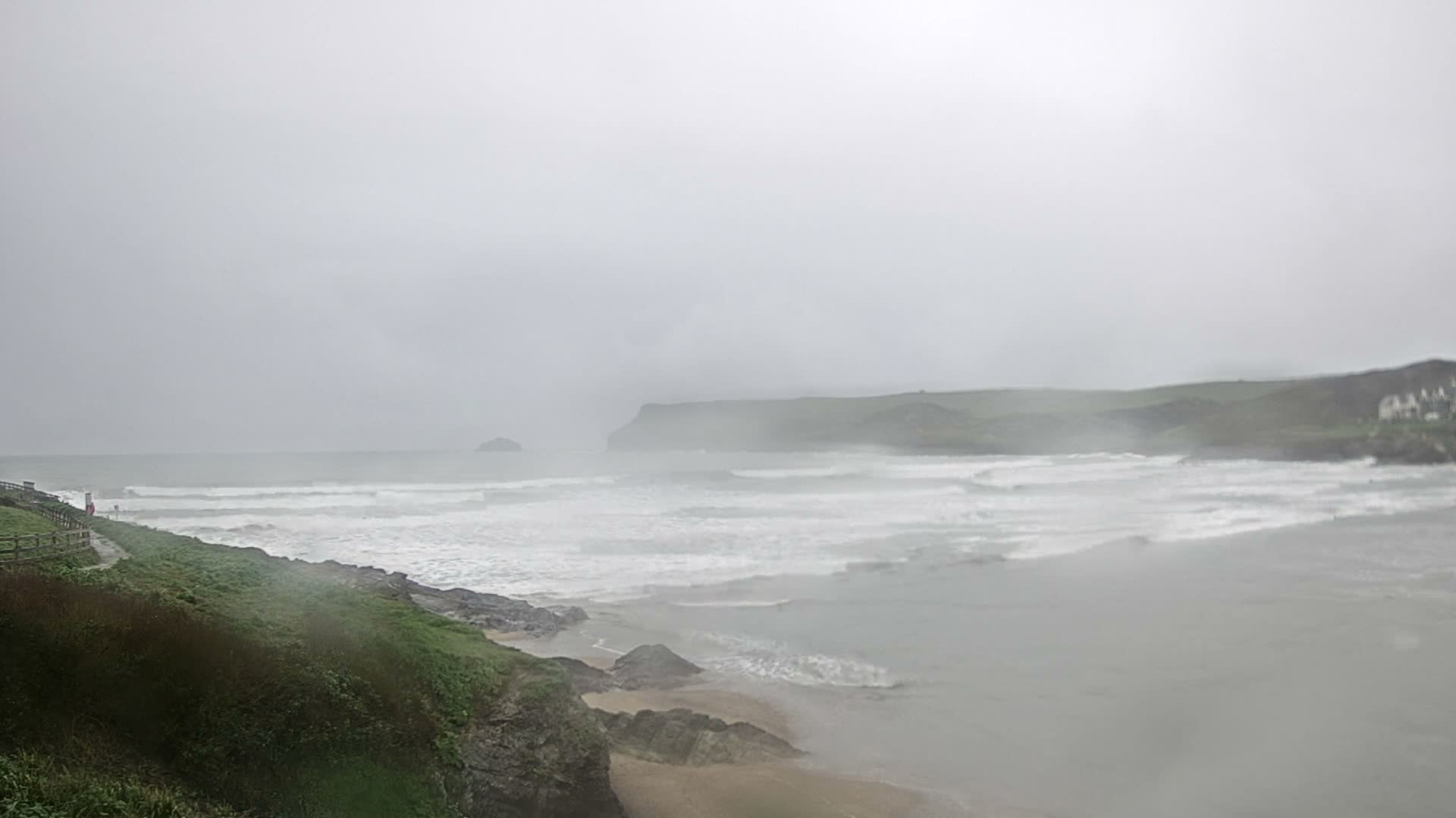 Polzeath Beach Live Cam - Polzeath, Cornwall, South West, England, United Kingdom
