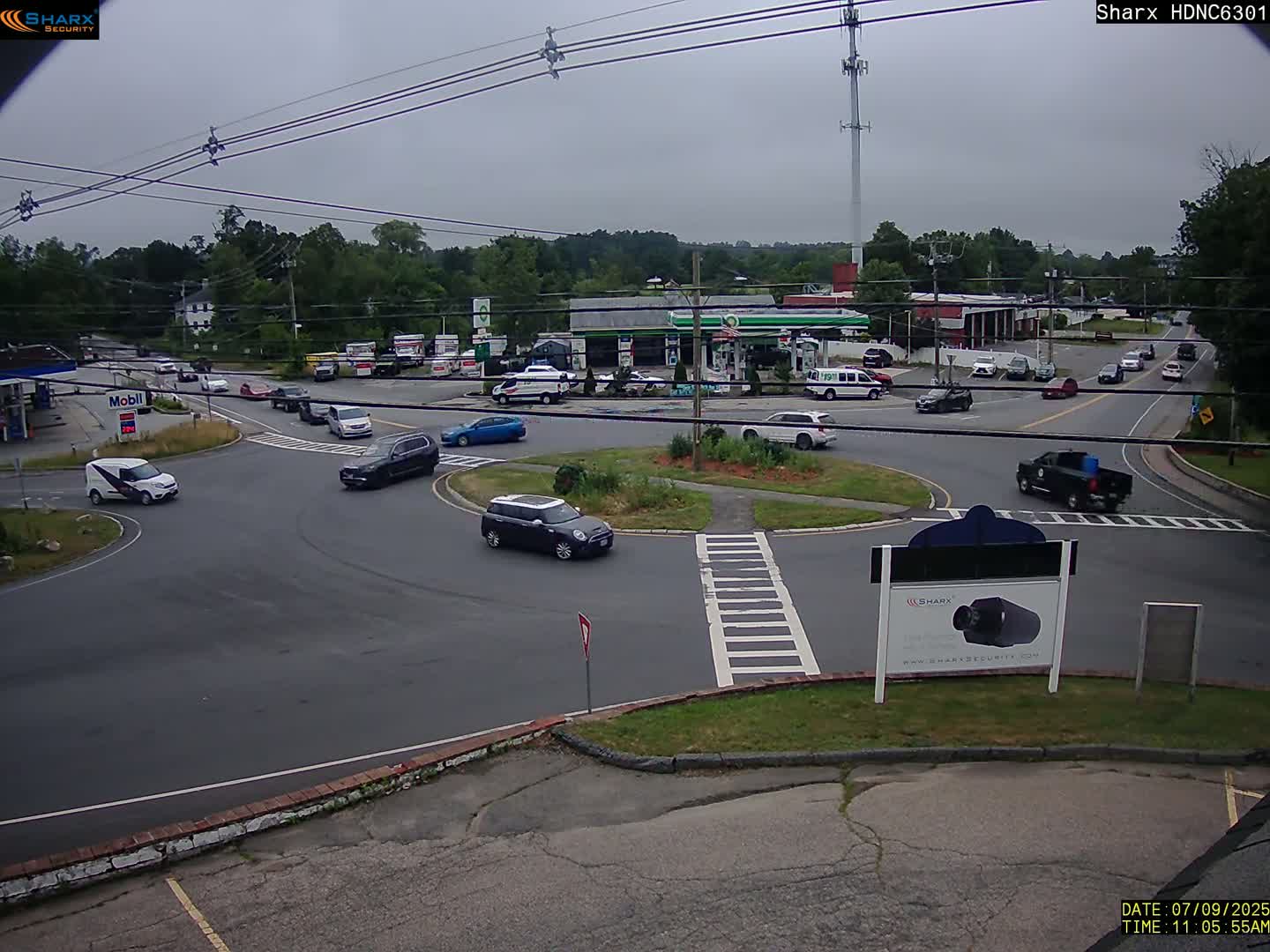 Derry City NH, E Derry Rd/ Chester Rd /E Broadway Derry Village Junction Live Cam - Derry, Rockingham, New Hampshire, USA