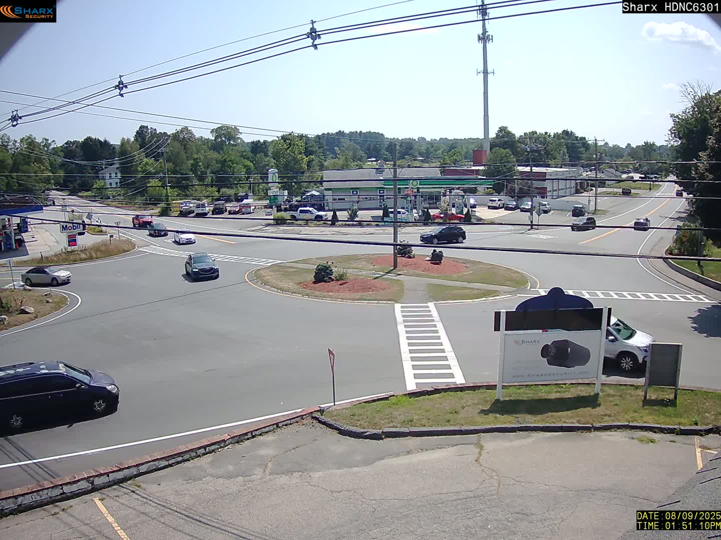 Derry City NH, E Derry Rd/ Chester Rd /E Broadway Derry Village Junction Live Cam - Derry, Rockingham, New Hampshire, USA