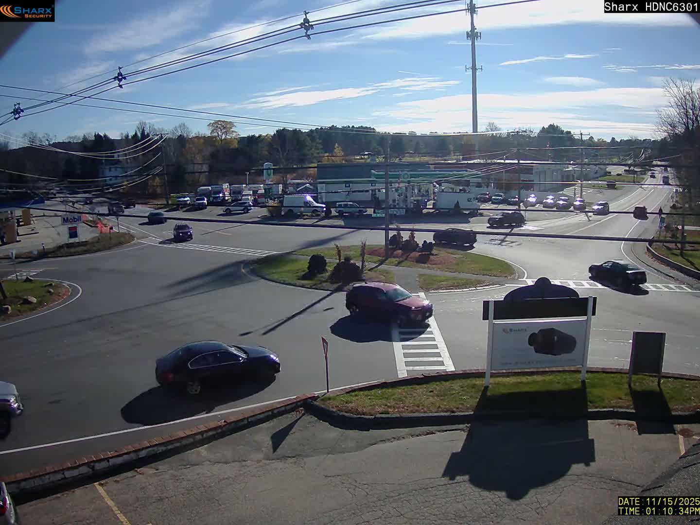 Derry City NH, E Derry Rd/ Chester Rd /E Broadway Derry Village Junction Live Cam - Derry, Rockingham, New Hampshire, USA