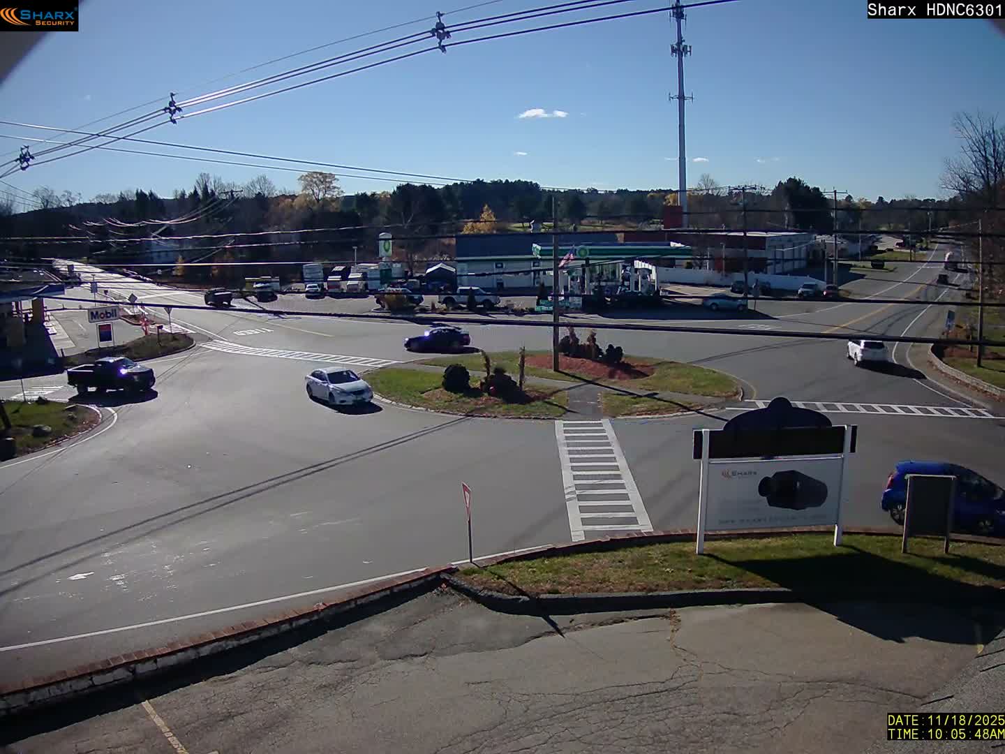 Derry City NH, E Derry Rd/ Chester Rd /E Broadway Derry Village Junction Live Cam - Derry, Rockingham, New Hampshire, USA
