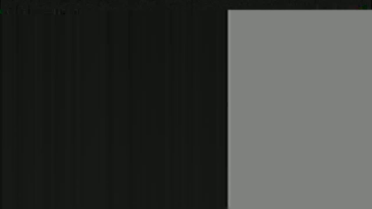 The image shows two vertically adjacent rectangular areas, one dark gray and the other light gray.