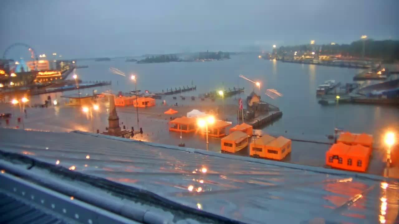 Helsinki Port & City from South Harbour Live Cam - Katajanokka, Helsinki, Uusimaa, Finland