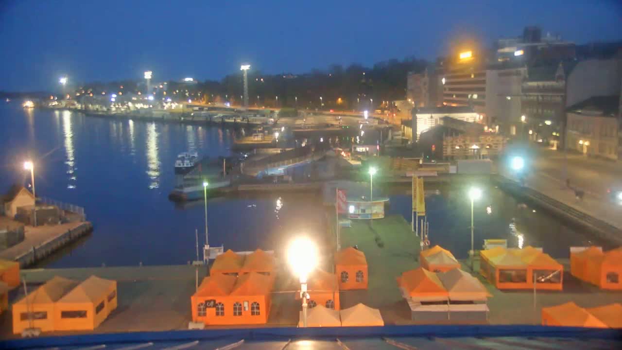Helsinki Port & City from South Harbour Live Cam - Katajanokka, Helsinki, Uusimaa, Finland