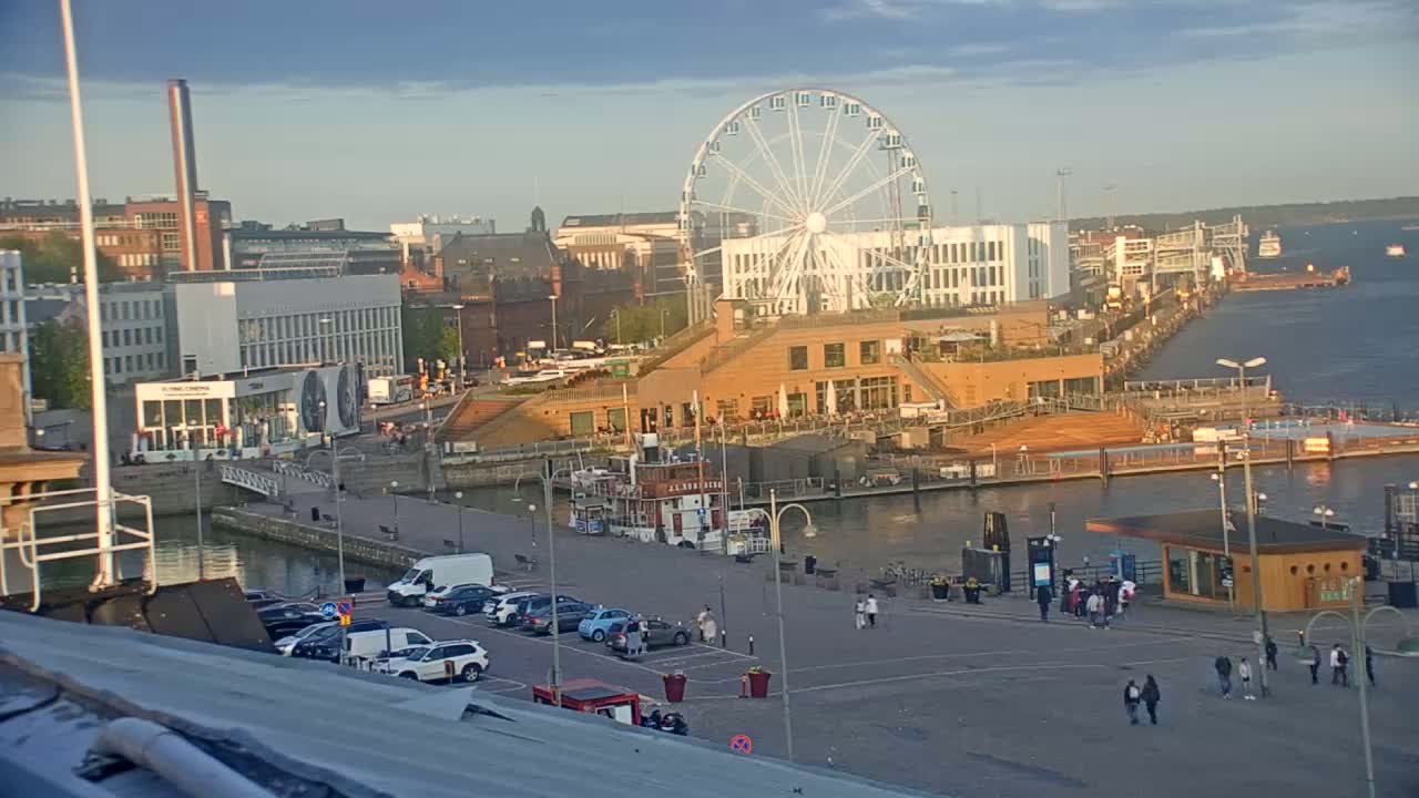 Helsinki Port & City from South Harbour Live Cam - Katajanokka, Helsinki, Uusimaa, Finland