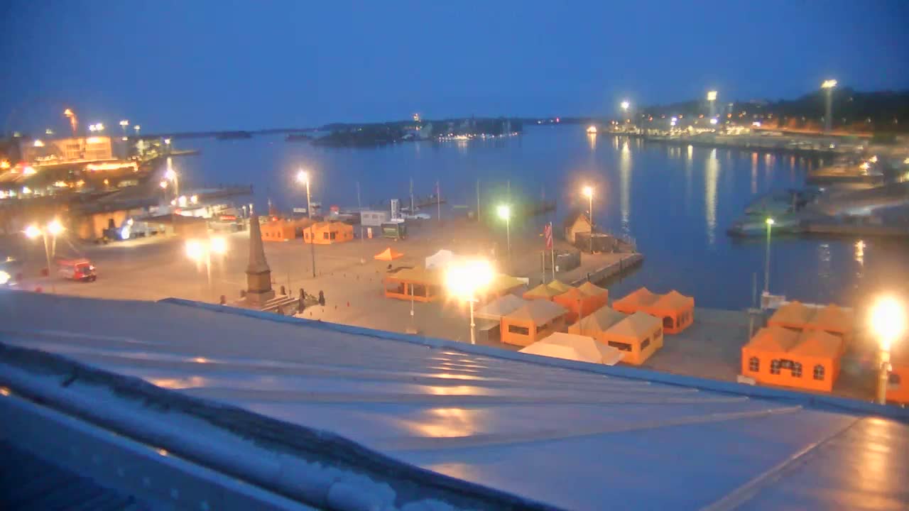 Helsinki Port & City from South Harbour Live Cam - Katajanokka, Helsinki, Uusimaa, Finland