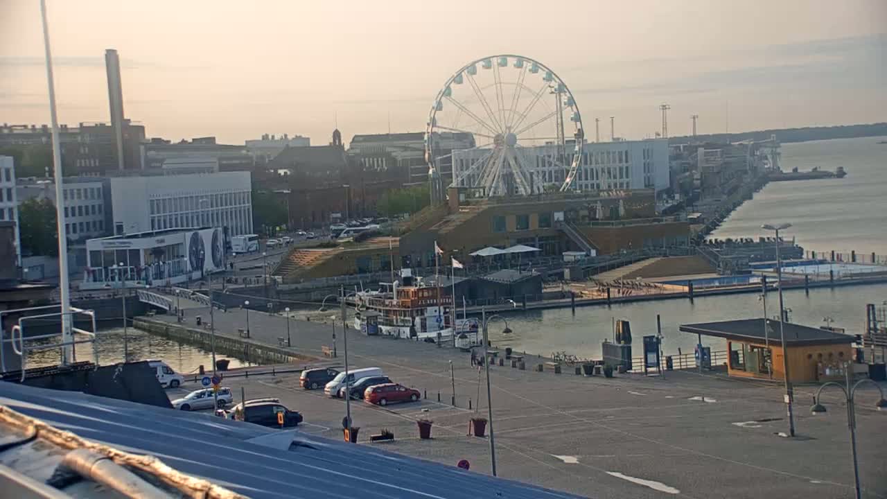 Helsinki Port & City from South Harbour Live Cam - Katajanokka, Helsinki, Uusimaa, Finland