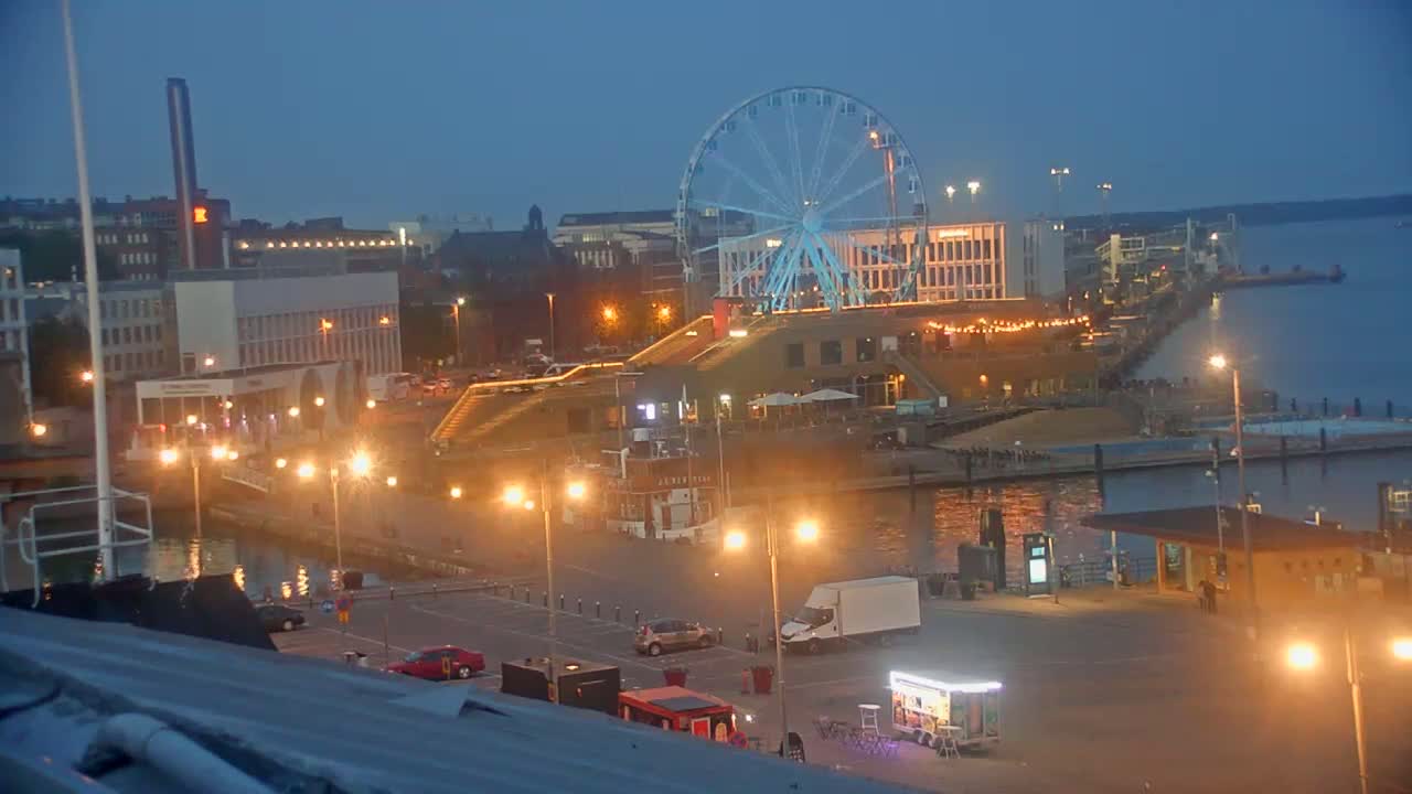 Helsinki Port & City from South Harbour Live Cam - Katajanokka, Helsinki, Uusimaa, Finland
