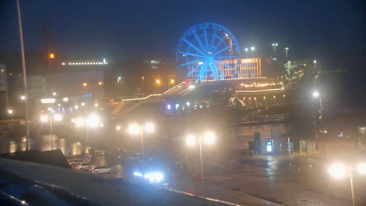 Helsinki Port & City from South Harbour Live Cam - Katajanokka, Helsinki, Uusimaa, Finland