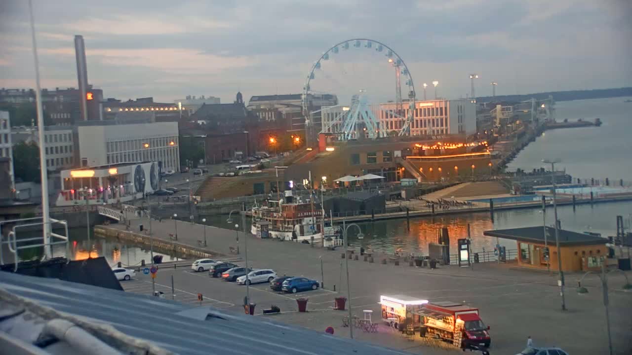 Helsinki Port & City from South Harbour Live Cam - Katajanokka, Helsinki, Uusimaa, Finland