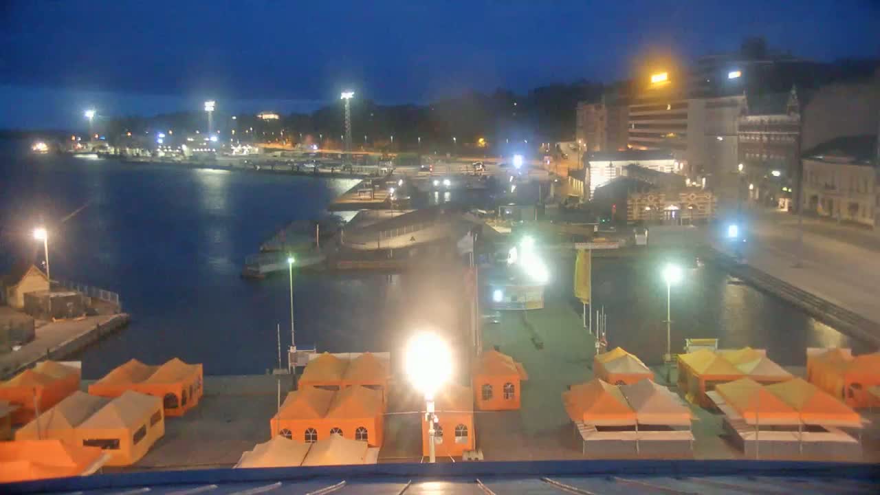 Helsinki Port & City from South Harbour Live Cam - Katajanokka, Helsinki, Uusimaa, Finland