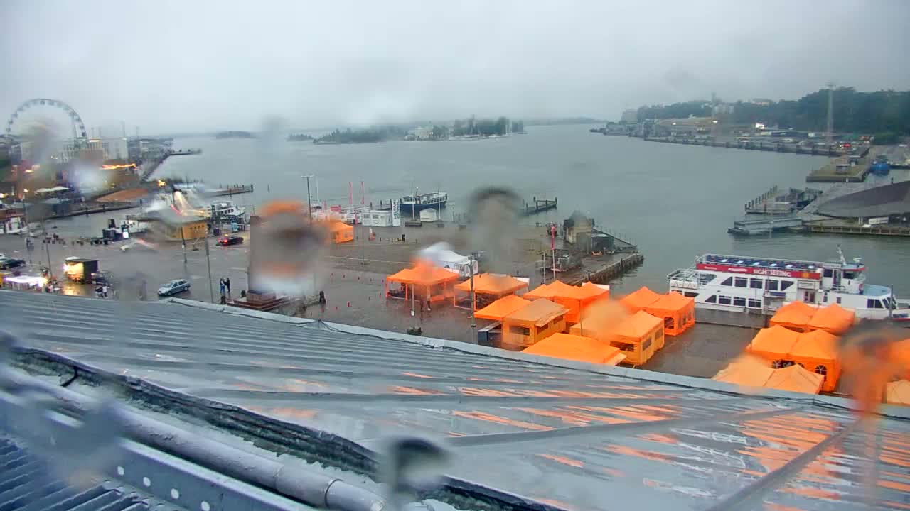Helsinki Port & City from South Harbour Live Cam - Katajanokka, Helsinki, Uusimaa, Finland