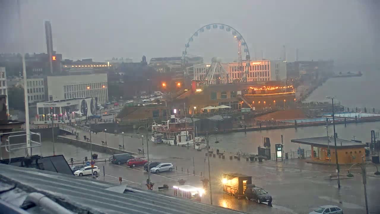 Helsinki Port & City from South Harbour Live Cam - Katajanokka, Helsinki, Uusimaa, Finland
