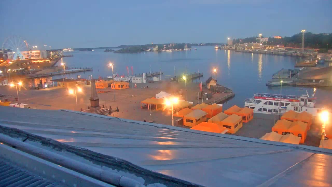 Helsinki Port & City from South Harbour Live Cam - Katajanokka, Helsinki, Uusimaa, Finland