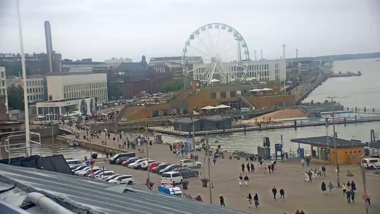 Helsinki Port & City from South Harbour Live Cam - Katajanokka, Helsinki, Uusimaa, Finland