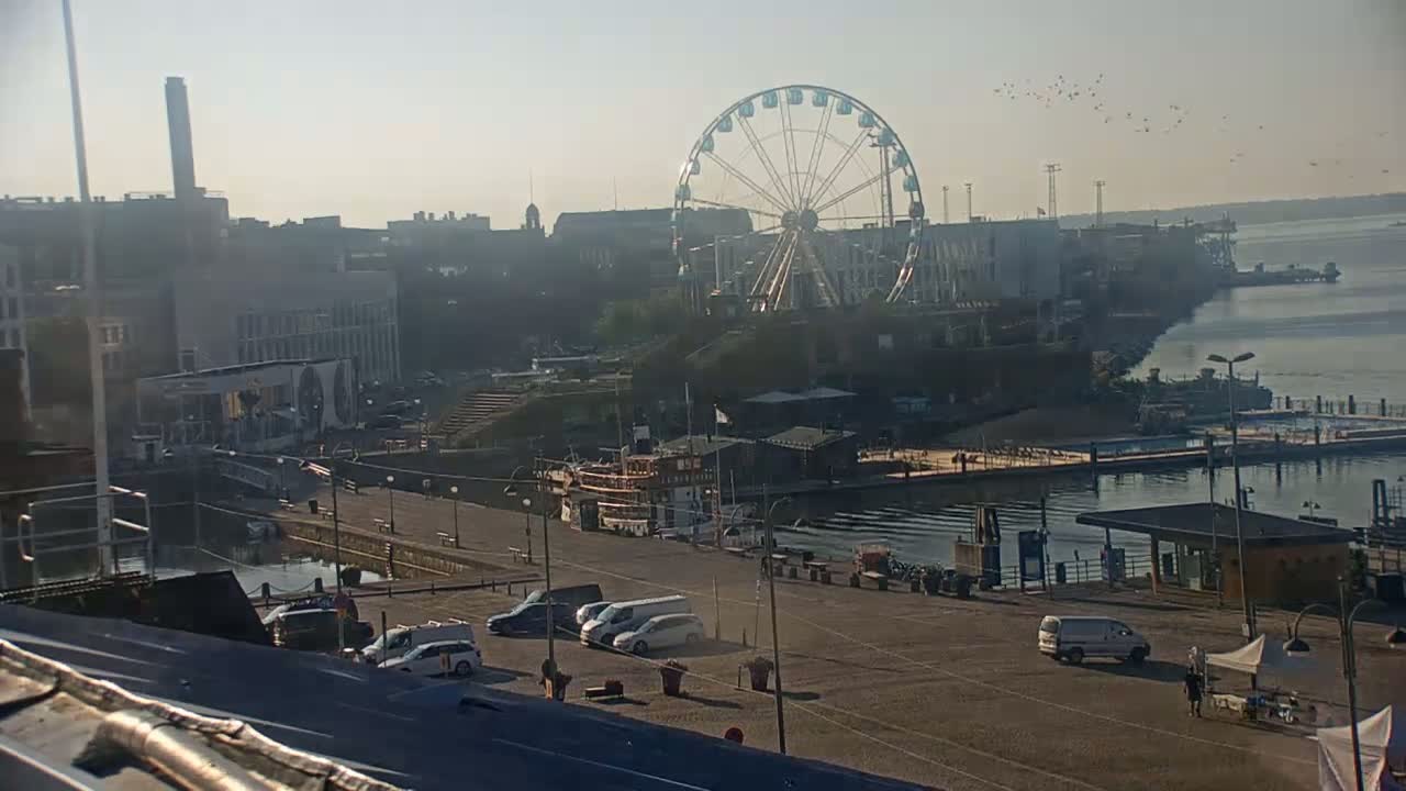 Helsinki Port & City from South Harbour Live Cam - Katajanokka, Helsinki, Uusimaa, Finland