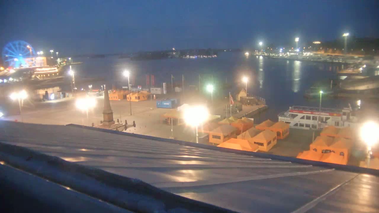 Helsinki Port & City from South Harbour Live Cam - Katajanokka, Helsinki, Uusimaa, Finland