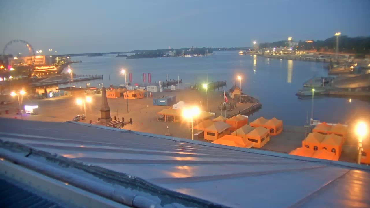 Helsinki Port & City from South Harbour Live Cam - Katajanokka, Helsinki, Uusimaa, Finland
