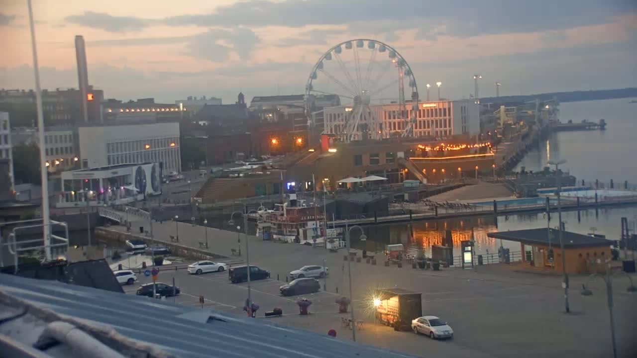Helsinki Port & City from South Harbour Live Cam - Katajanokka, Helsinki, Uusimaa, Finland