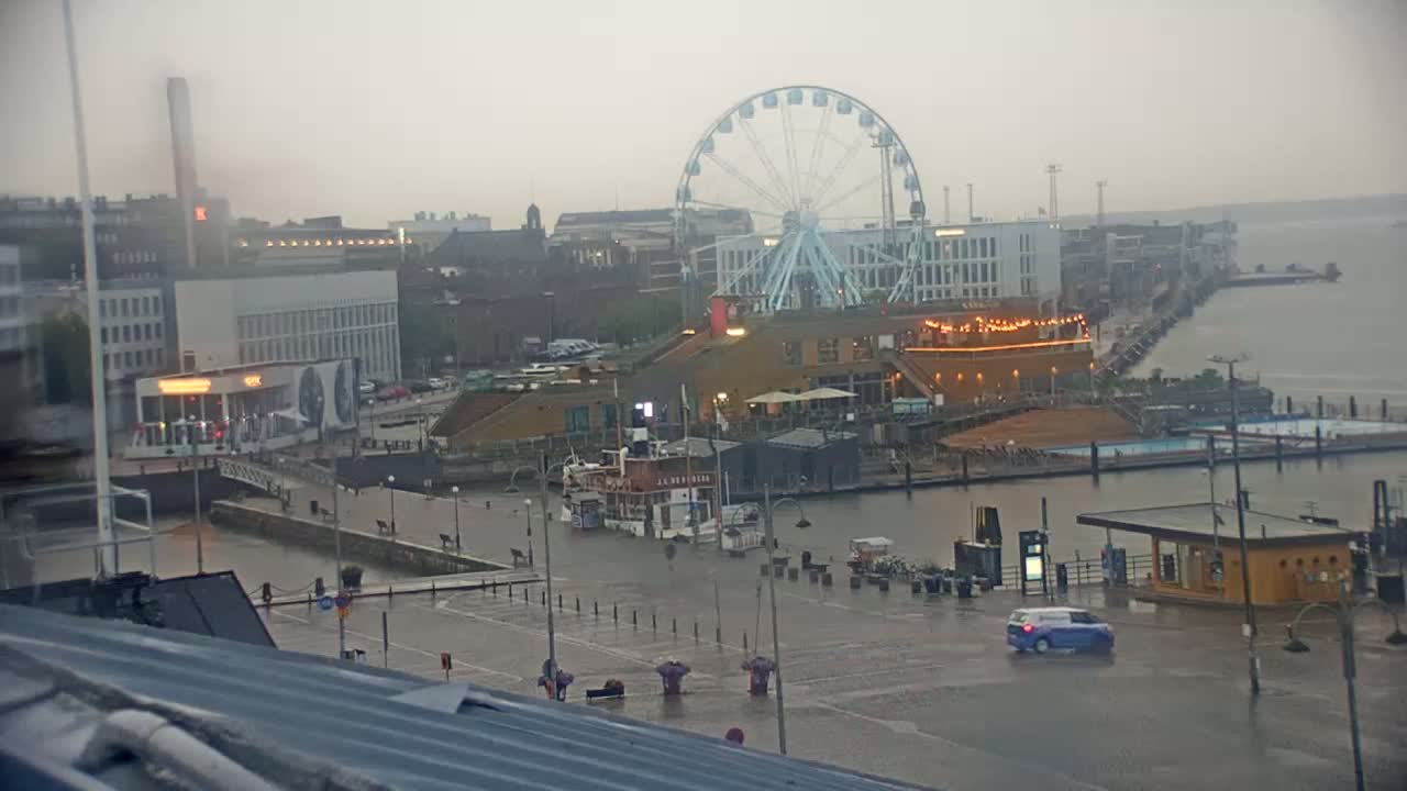 Helsinki Port & City from South Harbour Live Cam - Katajanokka, Helsinki, Uusimaa, Finland