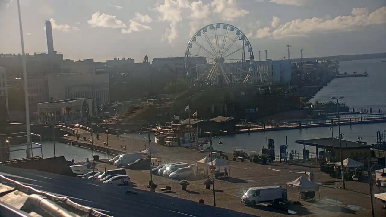 Helsinki Port & City from South Harbour Live Cam - Katajanokka, Helsinki, Uusimaa, Finland