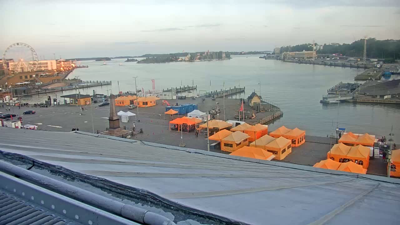 Helsinki Port & City from South Harbour Live Cam - Katajanokka, Helsinki, Uusimaa, Finland
