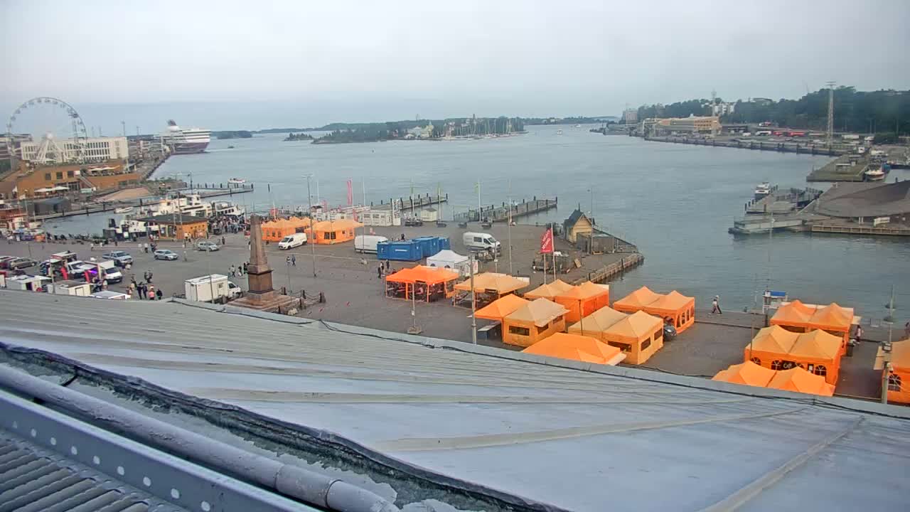 Helsinki Port & City from South Harbour Live Cam - Katajanokka, Helsinki, Uusimaa, Finland