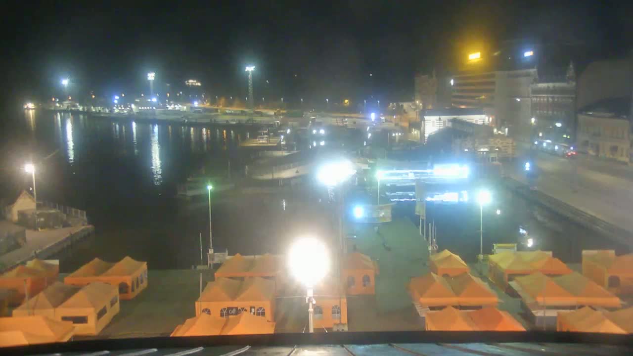 Helsinki Port & City from South Harbour Live Cam - Katajanokka, Helsinki, Uusimaa, Finland