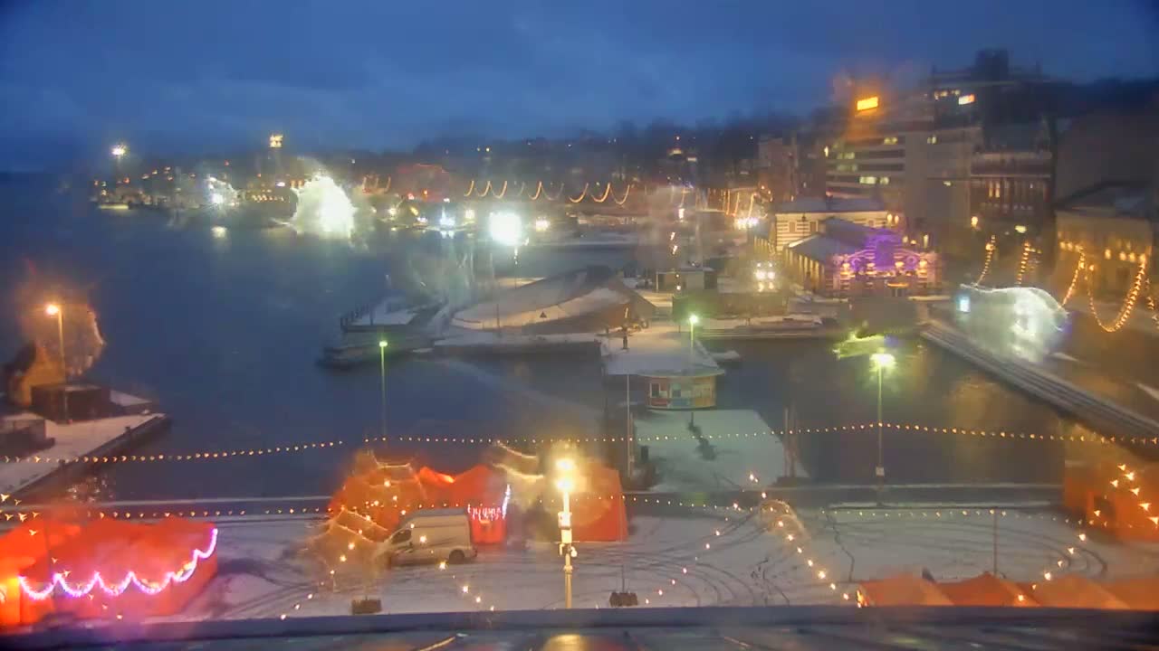 Helsinki Port & City from South Harbour Live Cam - Katajanokka, Helsinki, Uusimaa, Finland