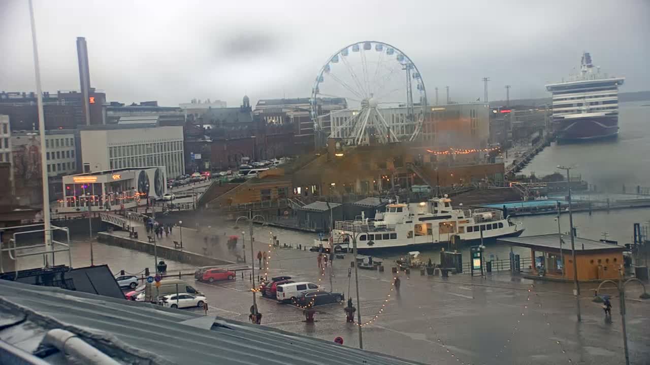 Helsinki Port & City from South Harbour Live Cam - Katajanokka, Helsinki, Uusimaa, Finland