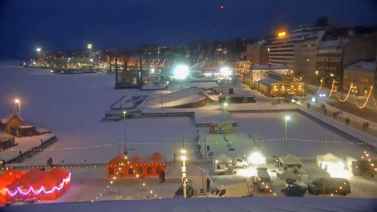 Helsinki Port & City from South Harbour Live Cam - Katajanokka, Helsinki, Uusimaa, Finland