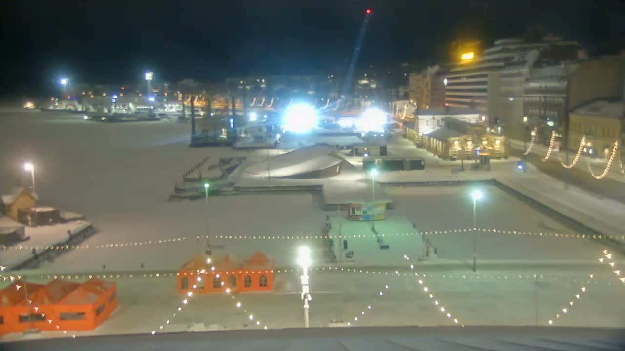 Helsinki Port & City from South Harbour Live Cam - Katajanokka, Helsinki, Uusimaa, Finland