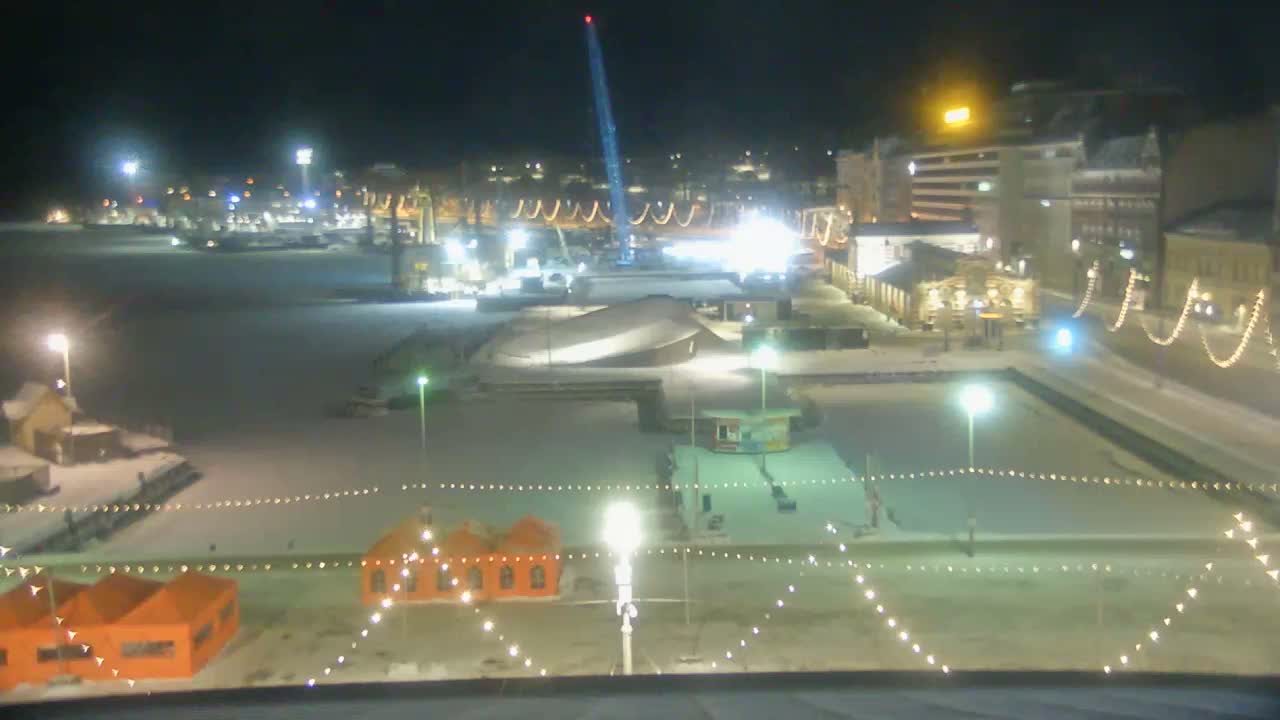 Helsinki Port & City from South Harbour Live Cam - Katajanokka, Helsinki, Uusimaa, Finland
