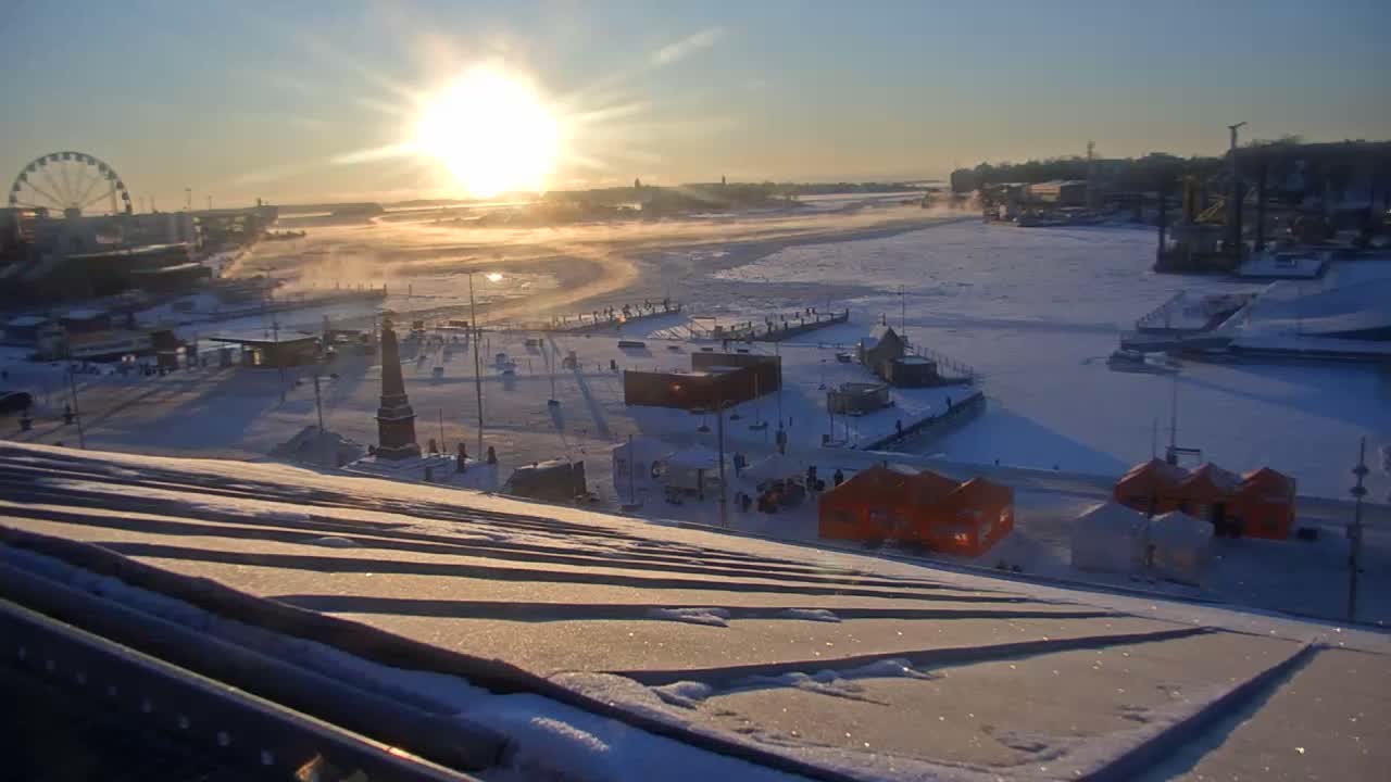 Helsinki Port & City from South Harbour Live Cam - Katajanokka, Helsinki, Uusimaa, Finland