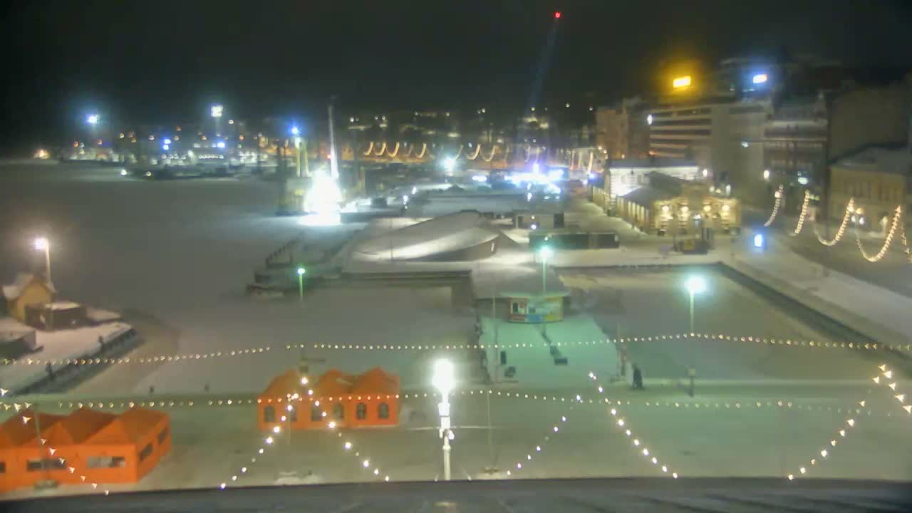 Helsinki Port & City from South Harbour Live Cam - Katajanokka, Helsinki, Uusimaa, Finland