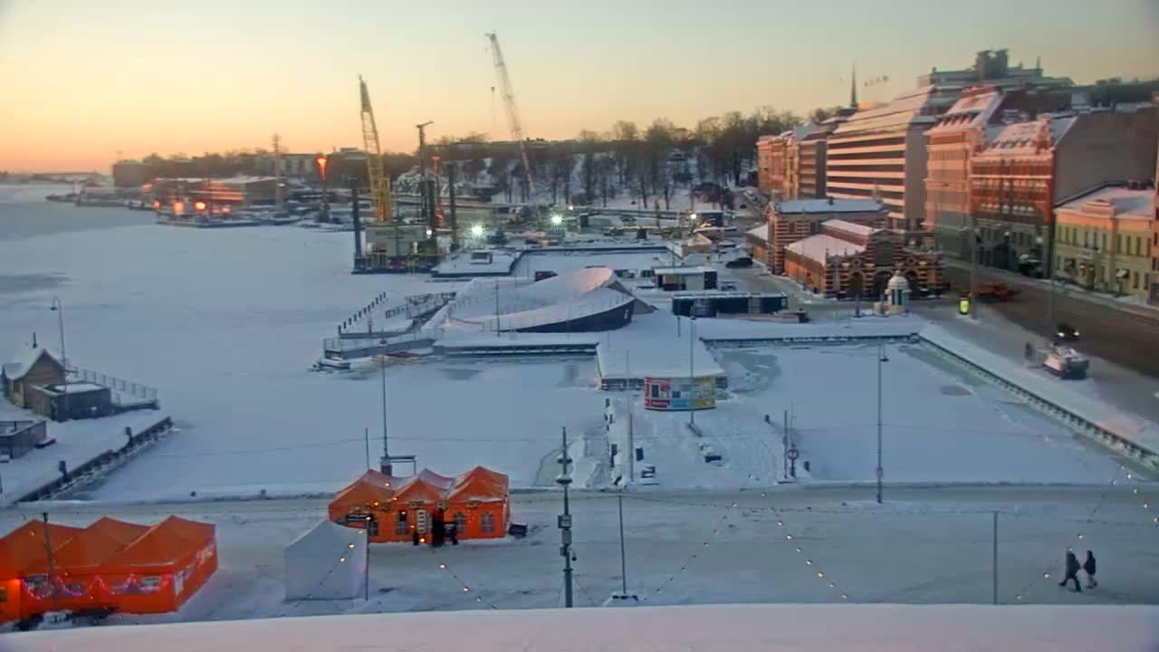 Helsinki Port & City from South Harbour Live Cam - Katajanokka, Helsinki, Uusimaa, Finland