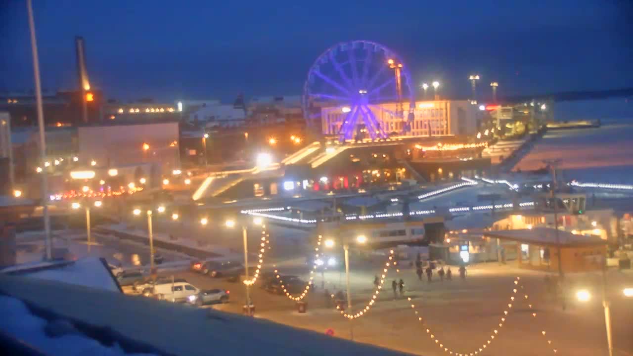 Helsinki Port & City from South Harbour Live Cam - Katajanokka, Helsinki, Uusimaa, Finland