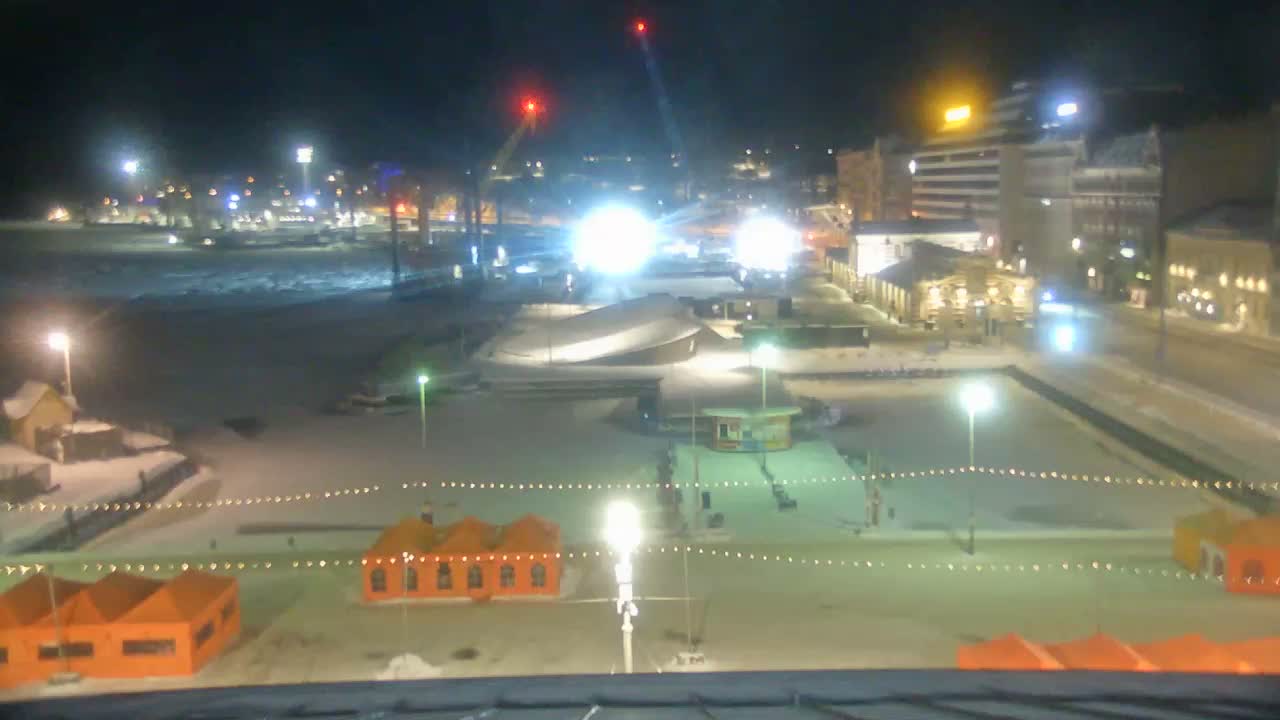 Helsinki Port & City from South Harbour Live Cam - Katajanokka, Helsinki, Uusimaa, Finland