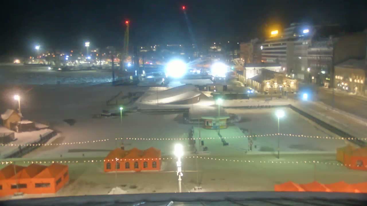 Helsinki Port & City from South Harbour Live Cam - Katajanokka, Helsinki, Uusimaa, Finland