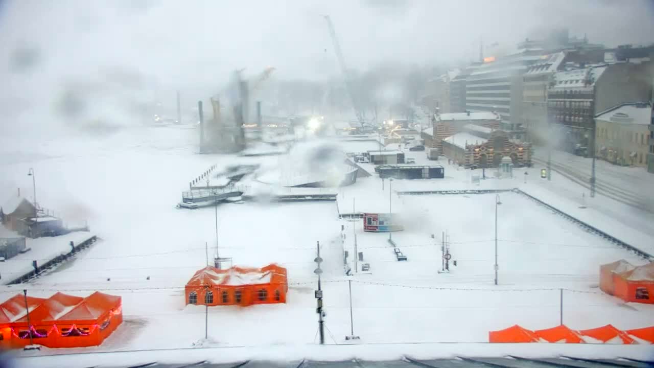 Helsinki Port & City from South Harbour Live Cam - Katajanokka, Helsinki, Uusimaa, Finland