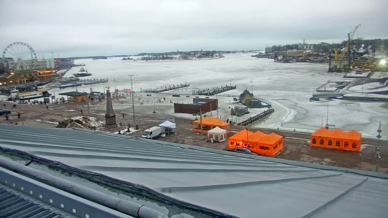 Helsinki Port & City from South Harbour Live Cam - Katajanokka, Helsinki, Uusimaa, Finland