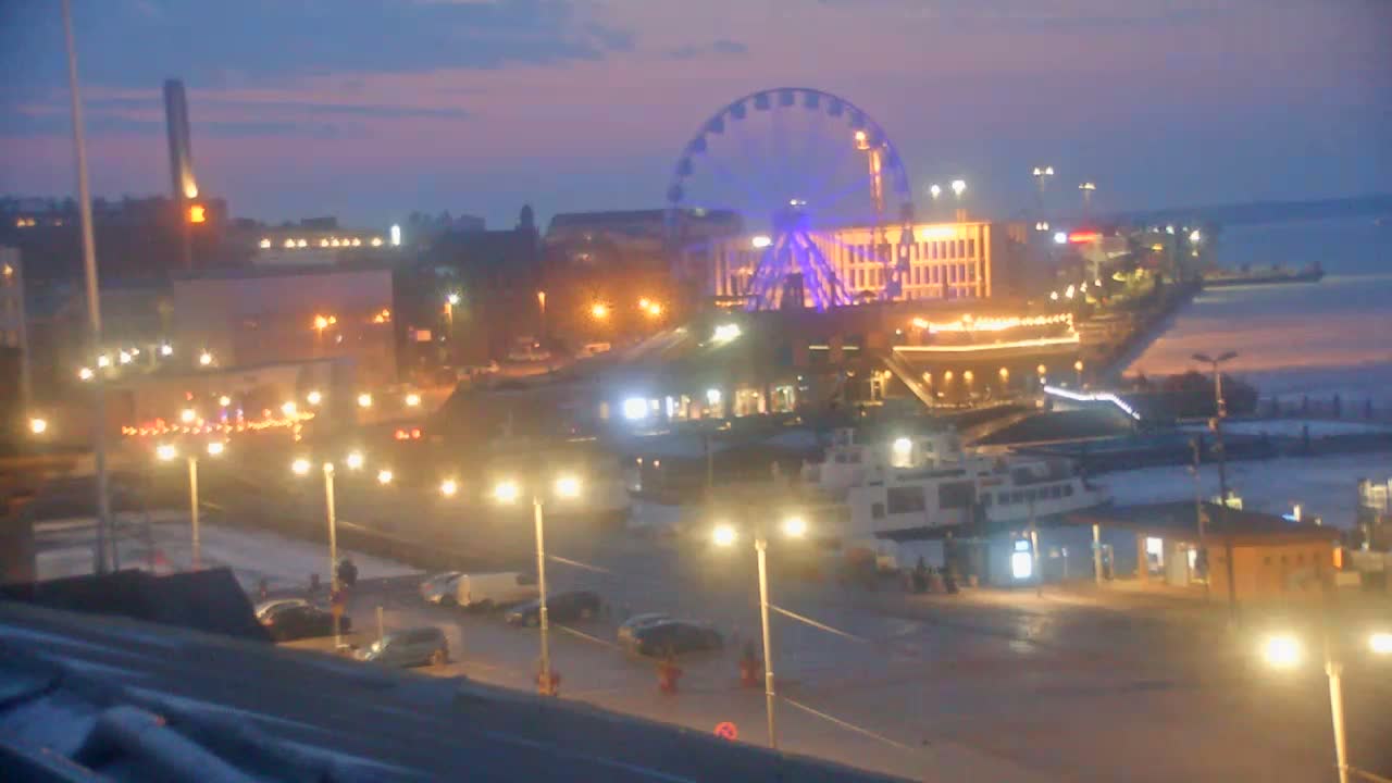 Helsinki Port & City from South Harbour Live Cam - Katajanokka, Helsinki, Uusimaa, Finland