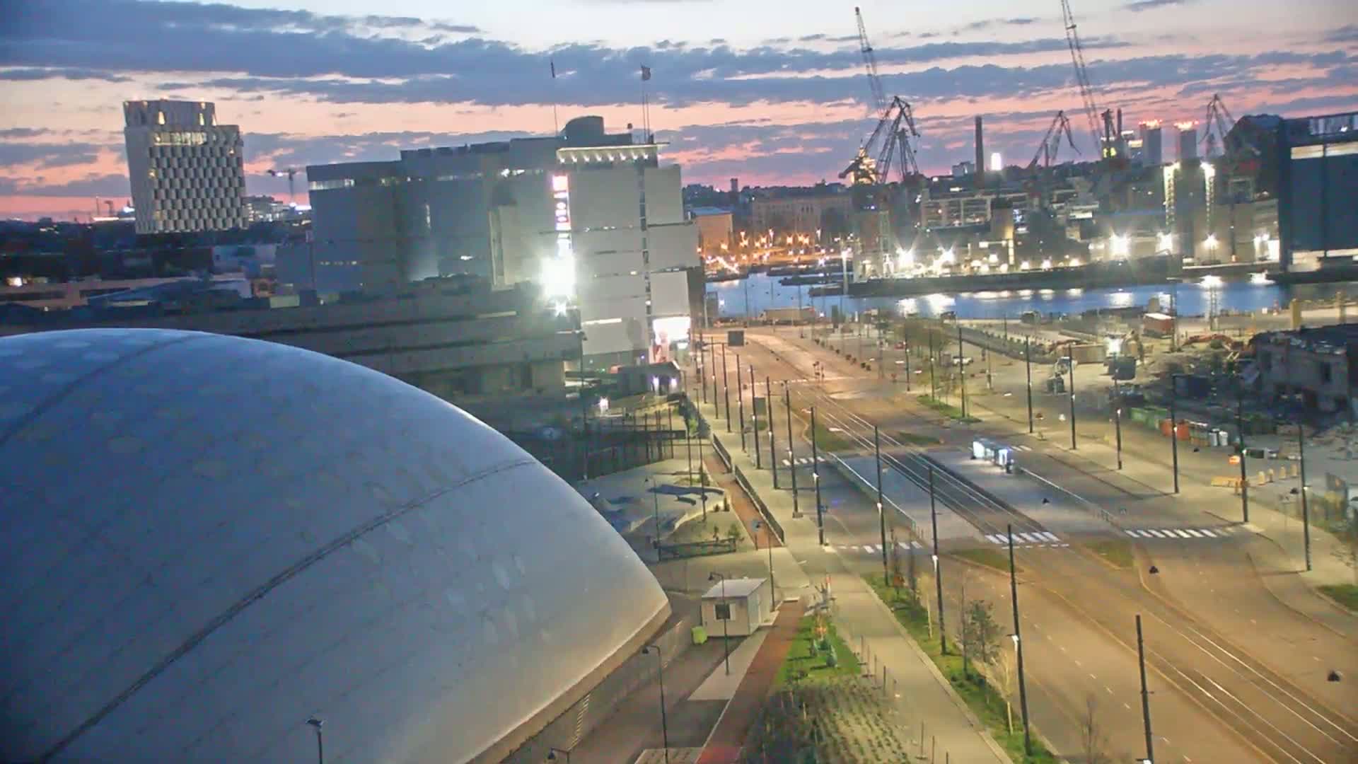 Port of Helsinki, West Harbour North View Live Cam - Hietalahti, Helsinki, Uusimaa, Finland